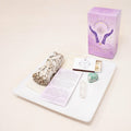 Abundance Activation  Ritual Kit - Jade and Clear Quartz Crystal